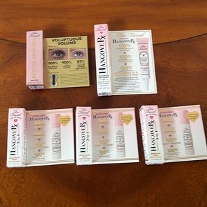 TOO FACED skincare, mascara set , travel size, NWT